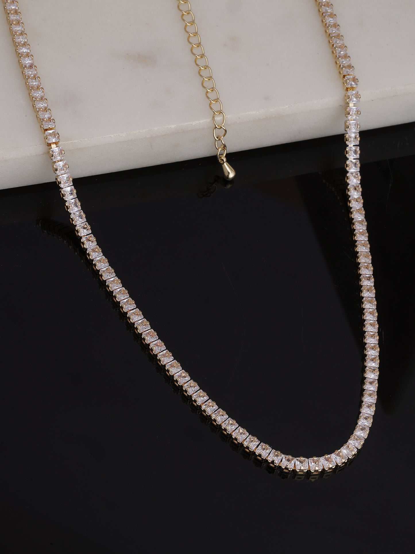 Luxury CZ Stone Necklace