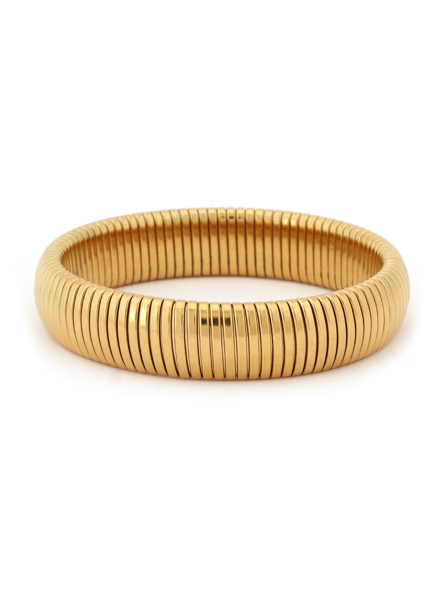 Viper Luxe Coil 18k Gold Plated Bracelet