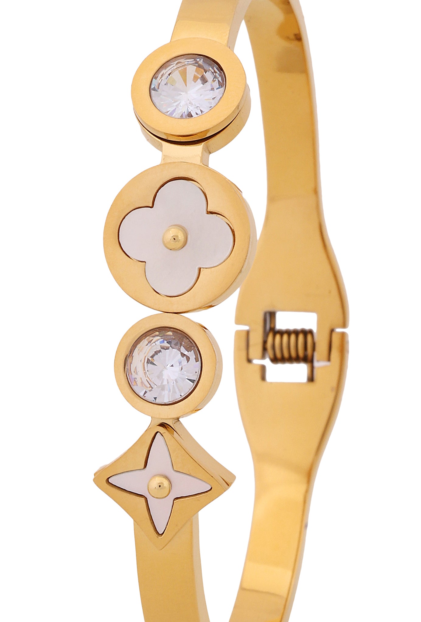 Petite Blossom Gold Plated Bracelet