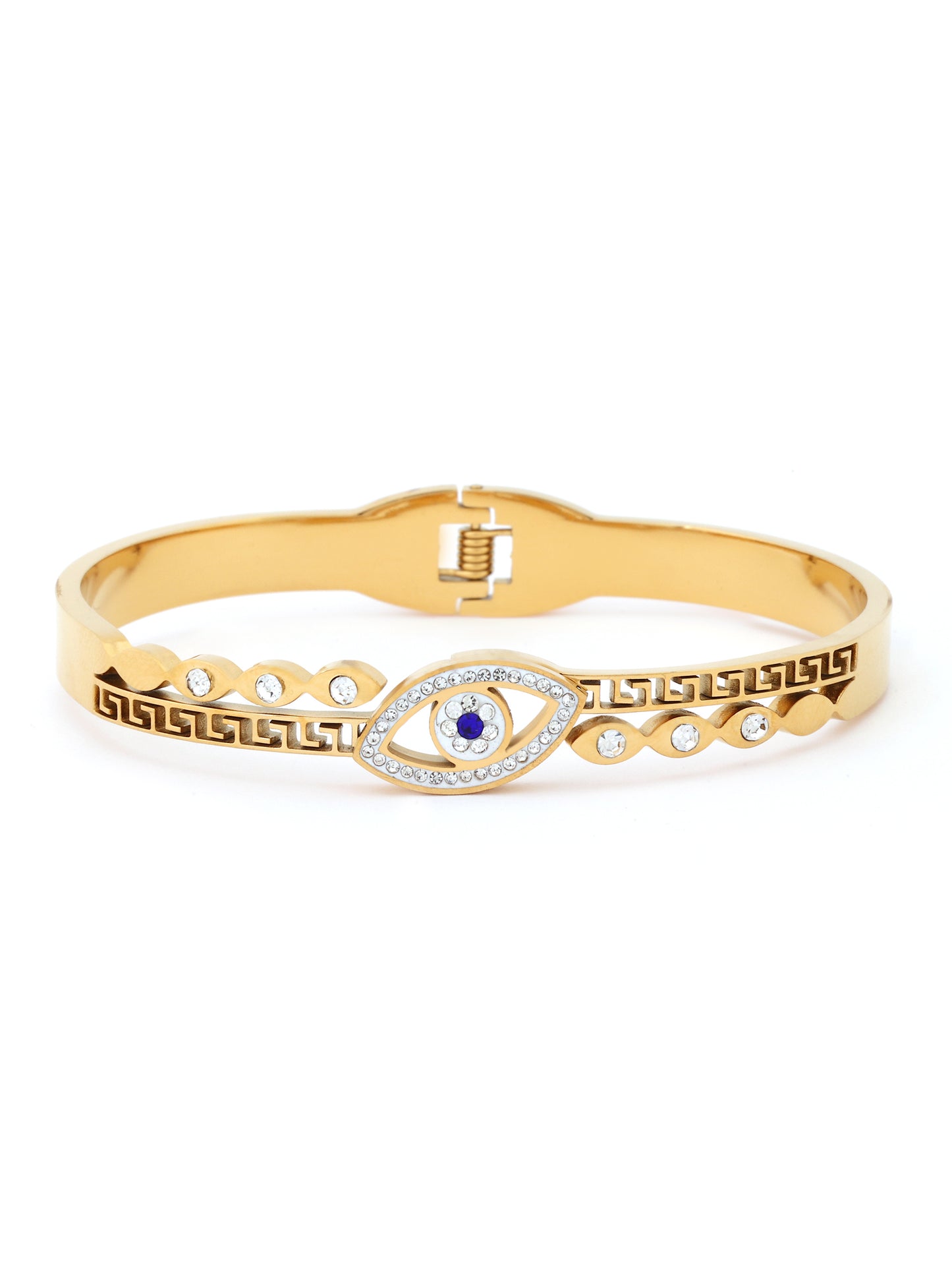 Lucky Eye Gold Cuff