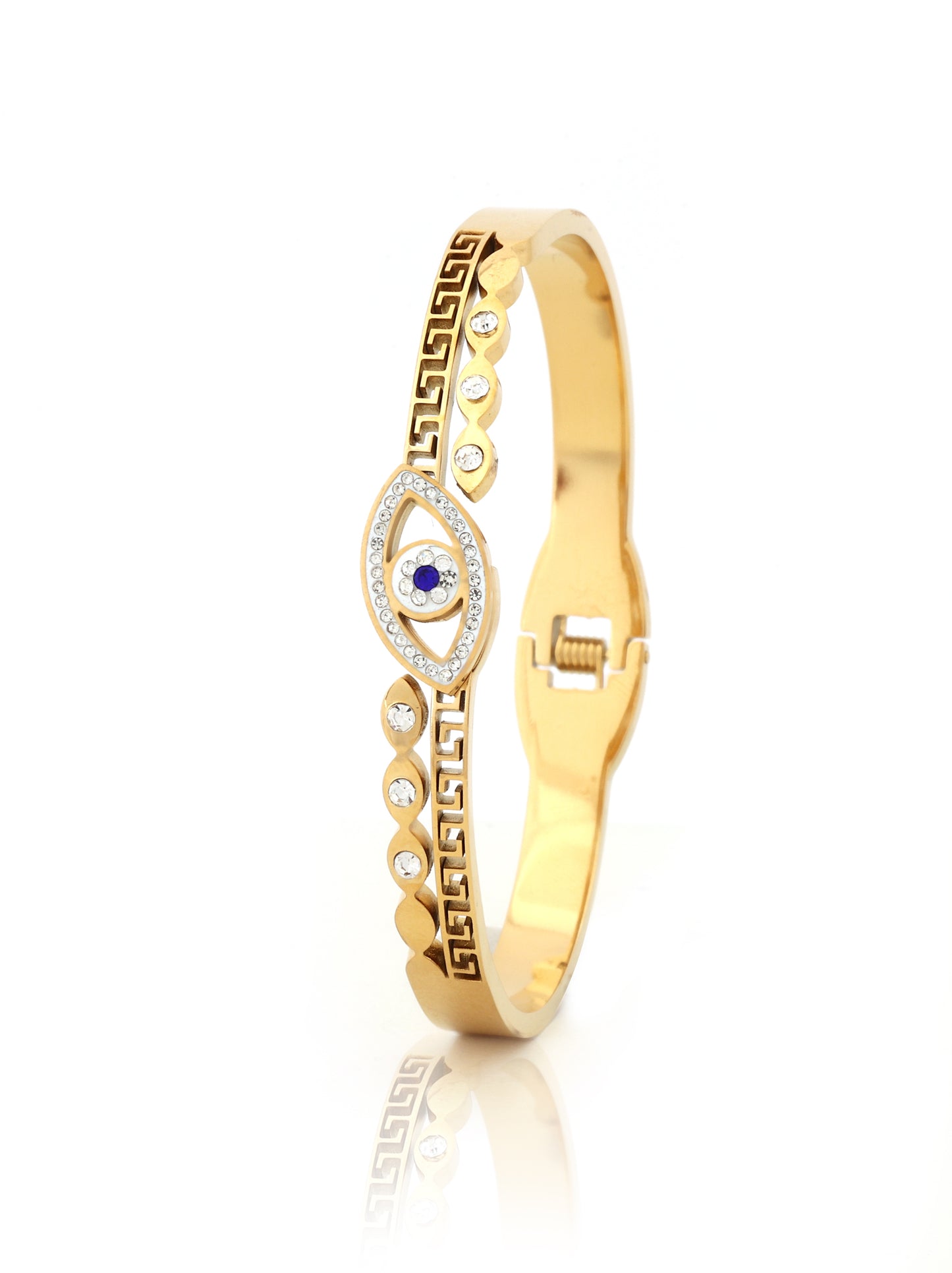 Lucky Eye Gold Cuff