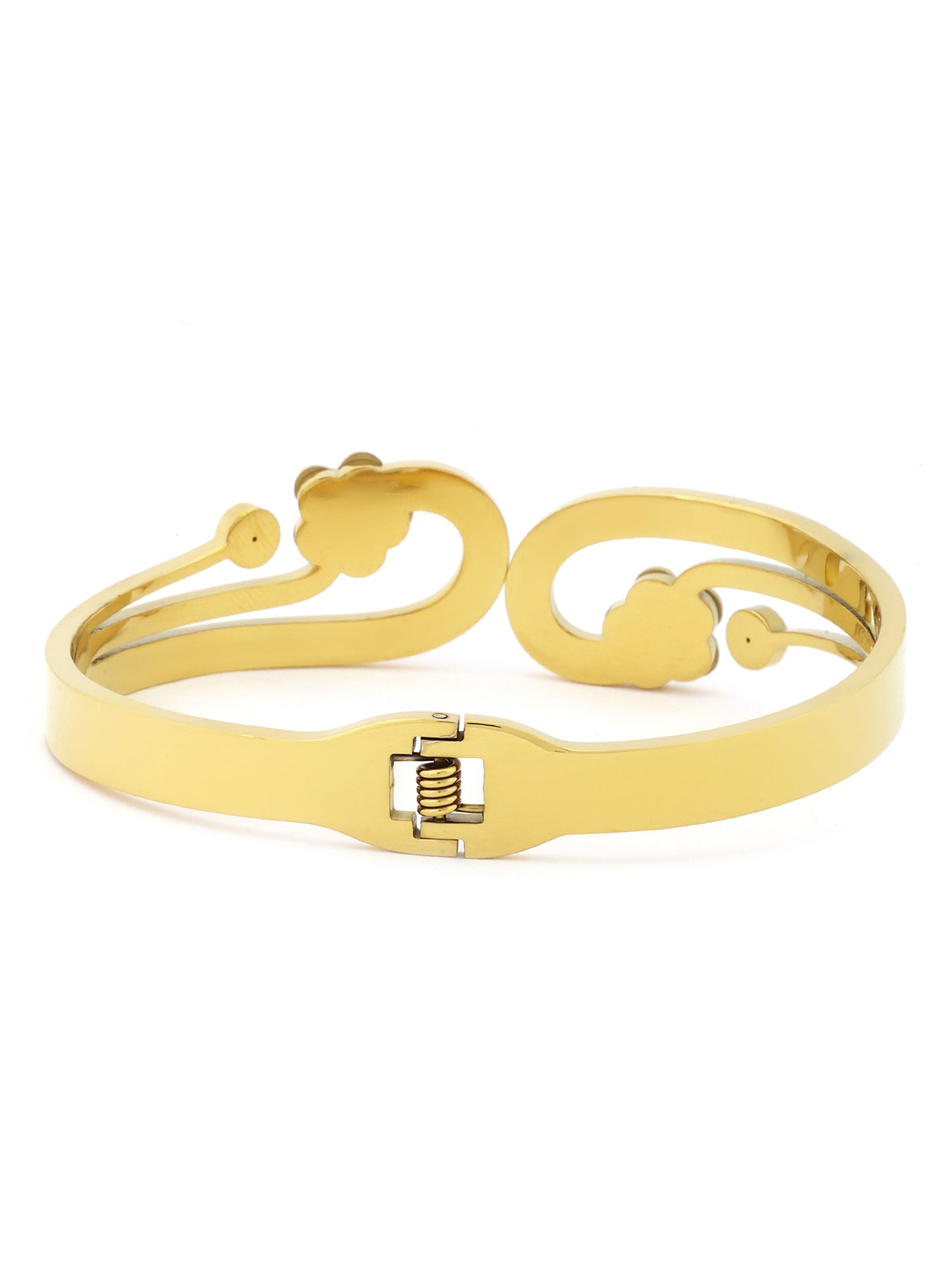 Blooming Grace Gold Bangle