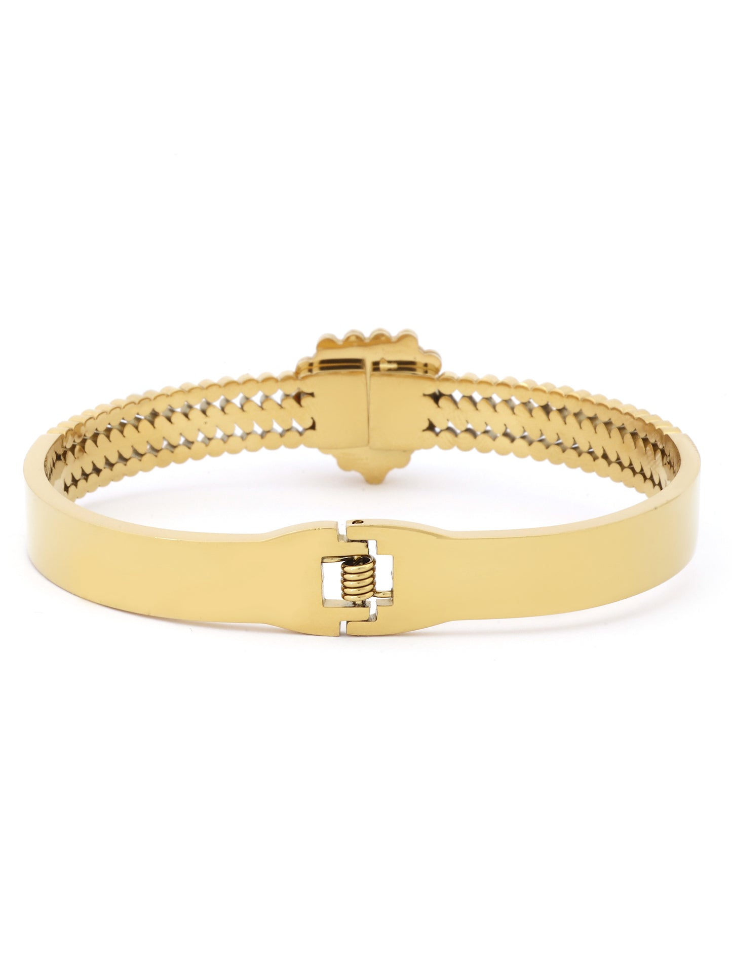 Heart Emblem Stone Bracelet