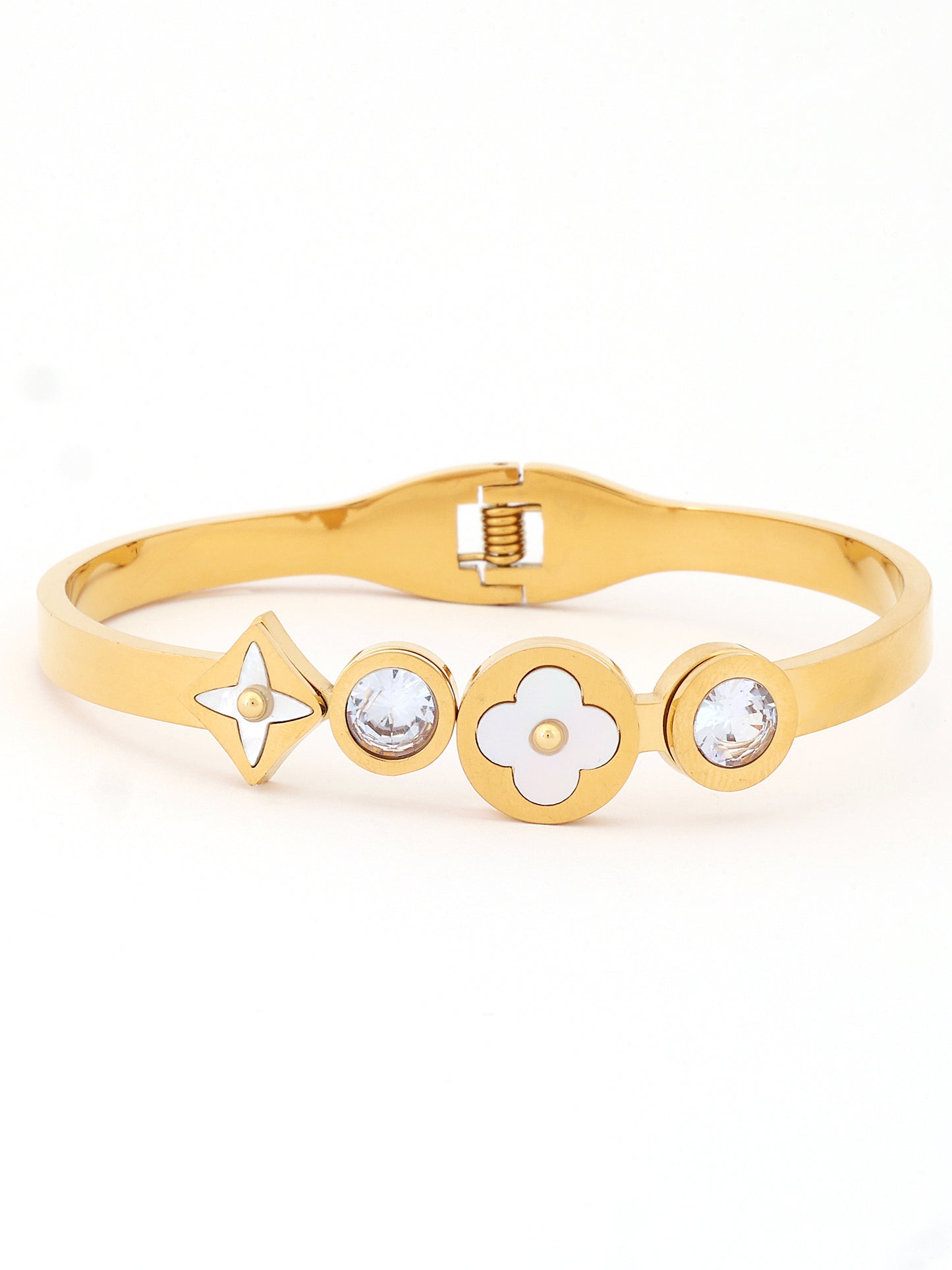 Petite Blossom Gold Plated Bracelet