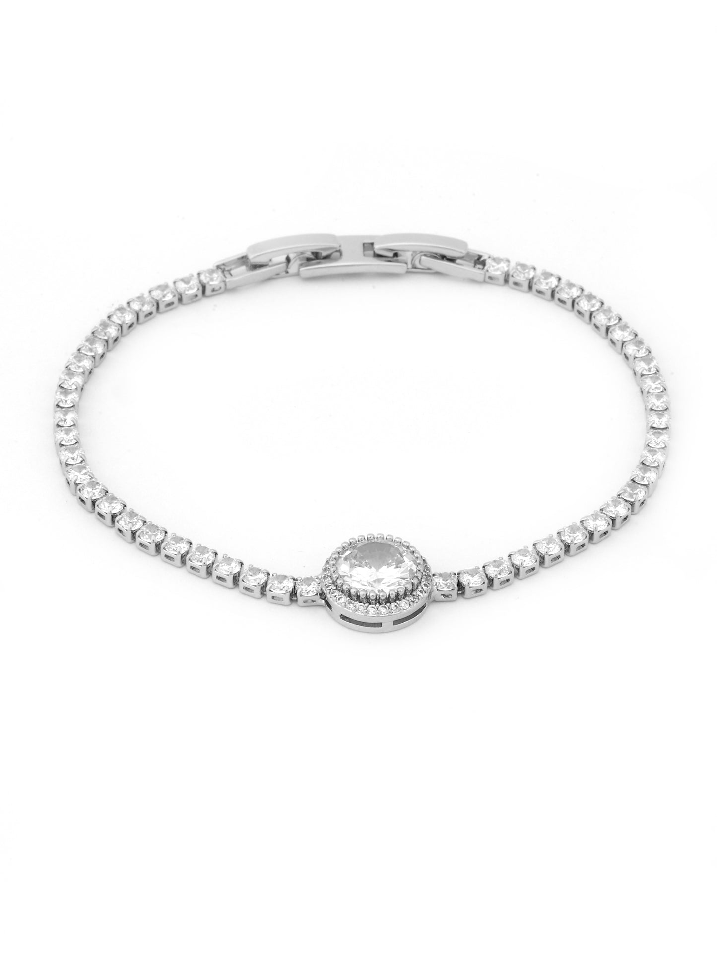 Round Diamond Tennis Bracelet