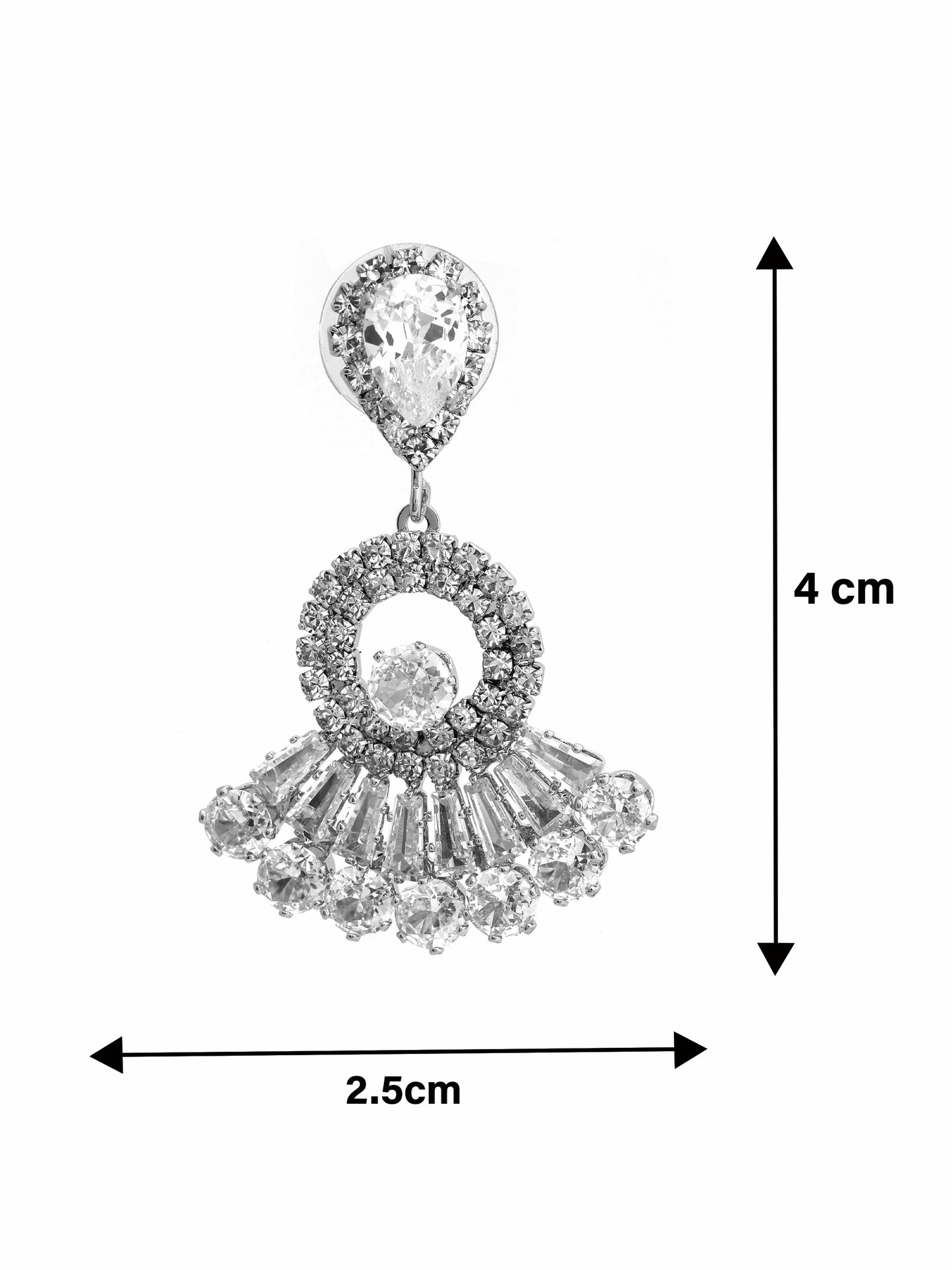Glamorous Party Drop Earrings