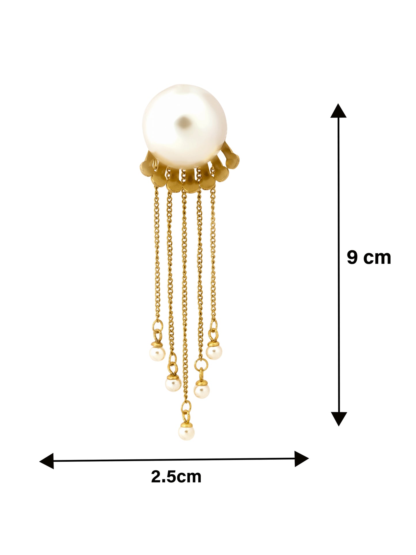 Pearl Fringe Earrings