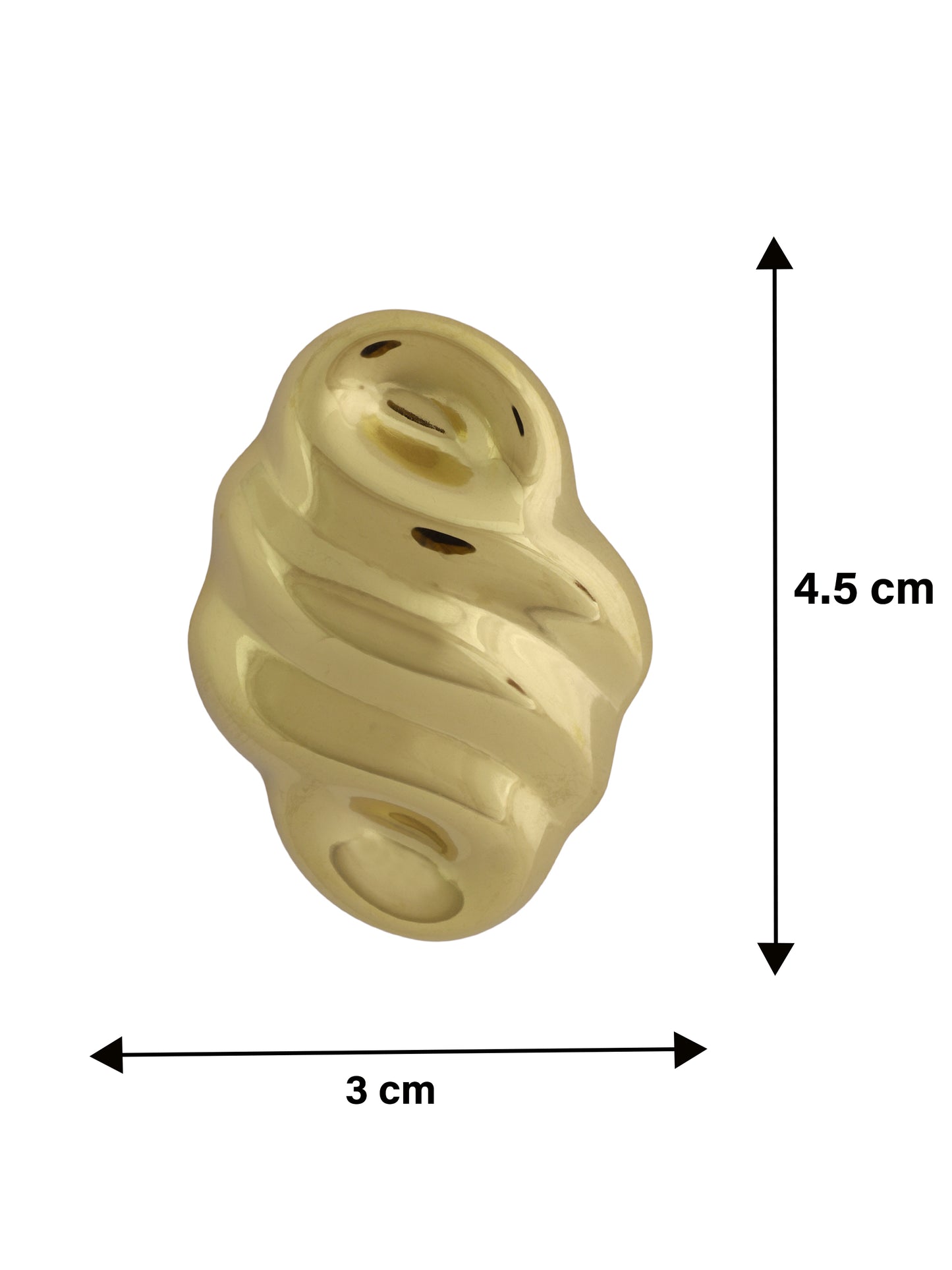 Twist Dome Earrings