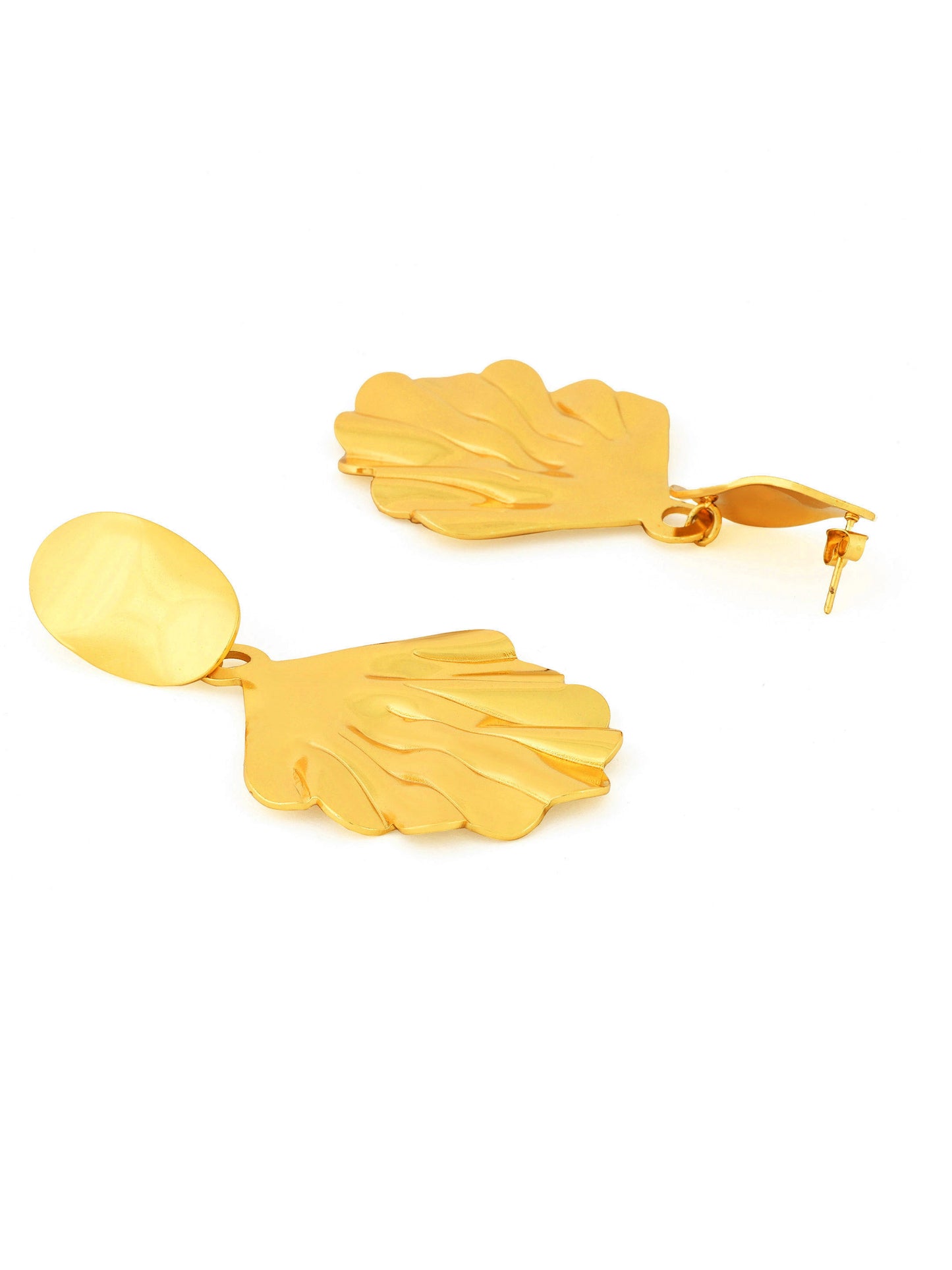 Gold Shell Earrings