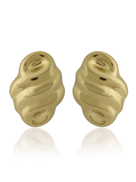 Twist Dome Earrings