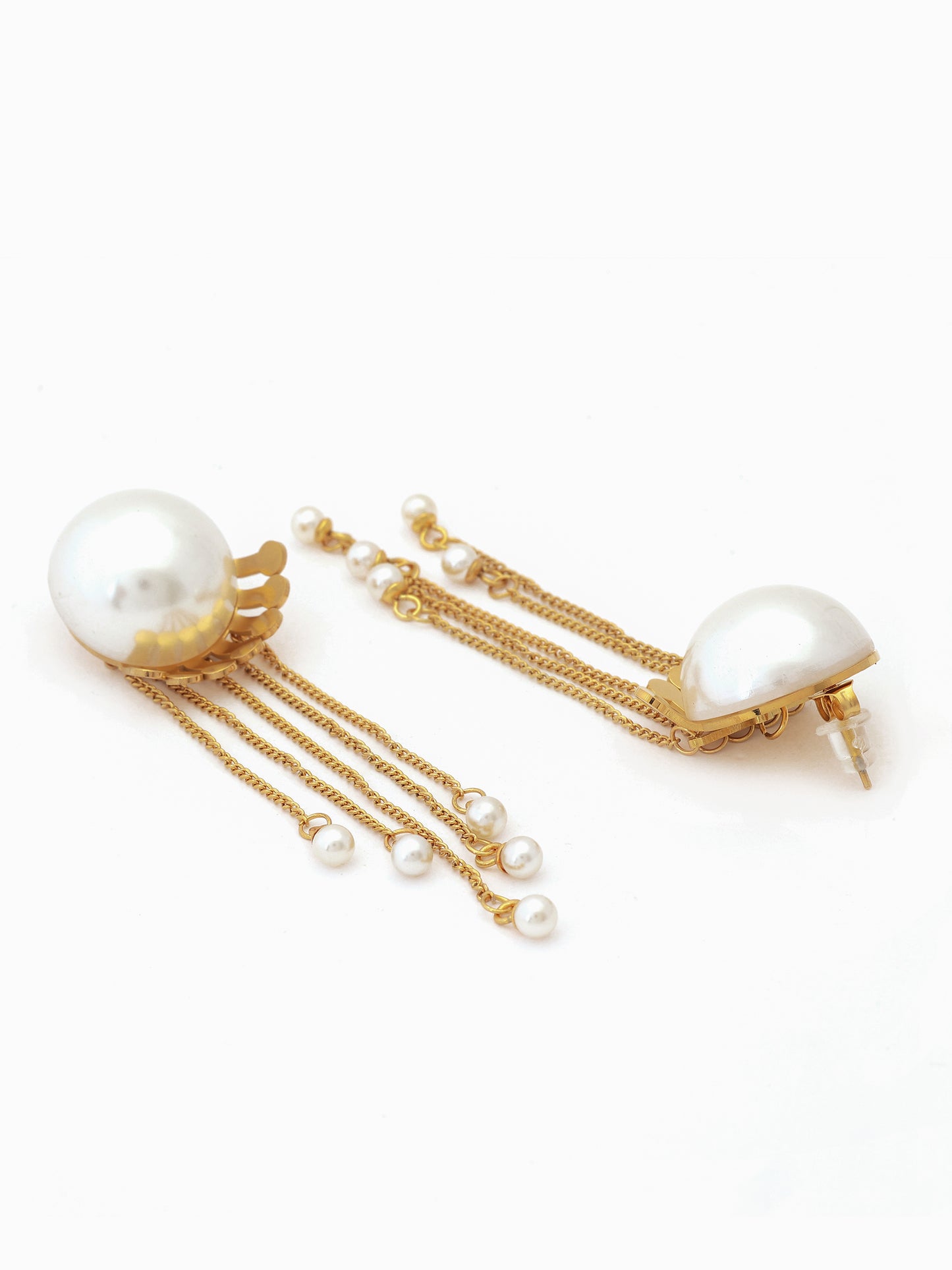 Pearl Fringe Earrings