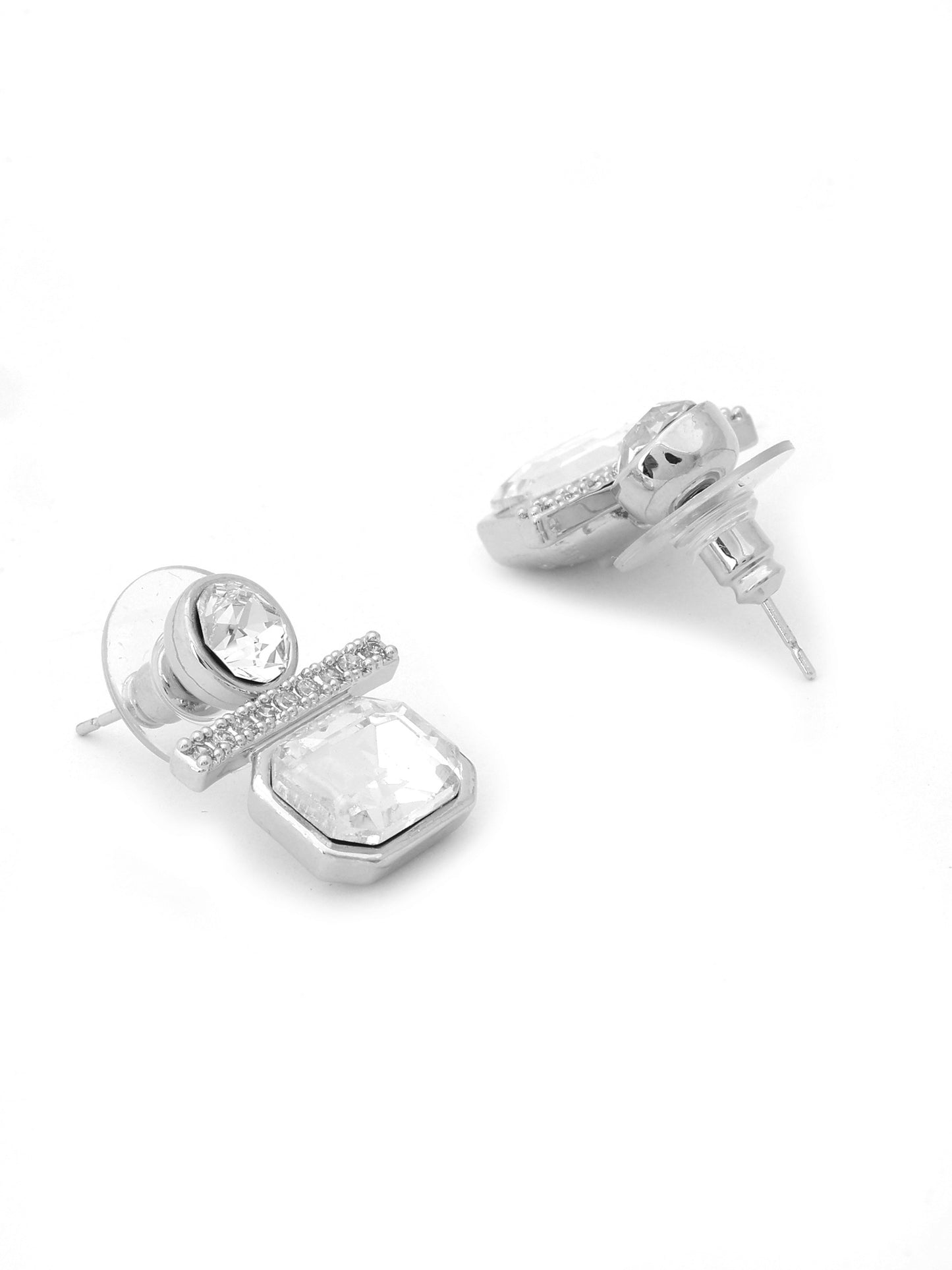 Elegant Cubic Zirconia Drop Earrings