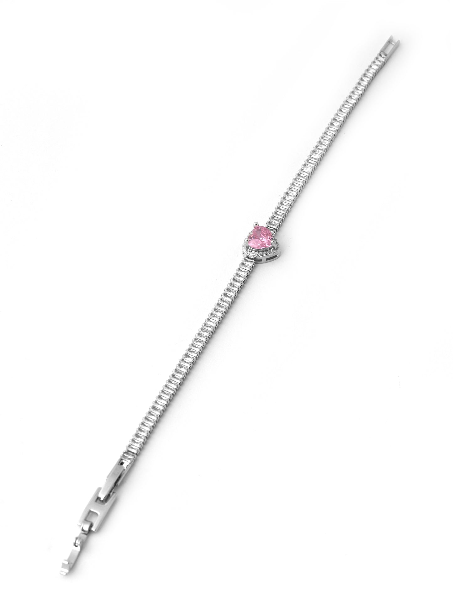 Pink Heartstone Elegance Bracelet