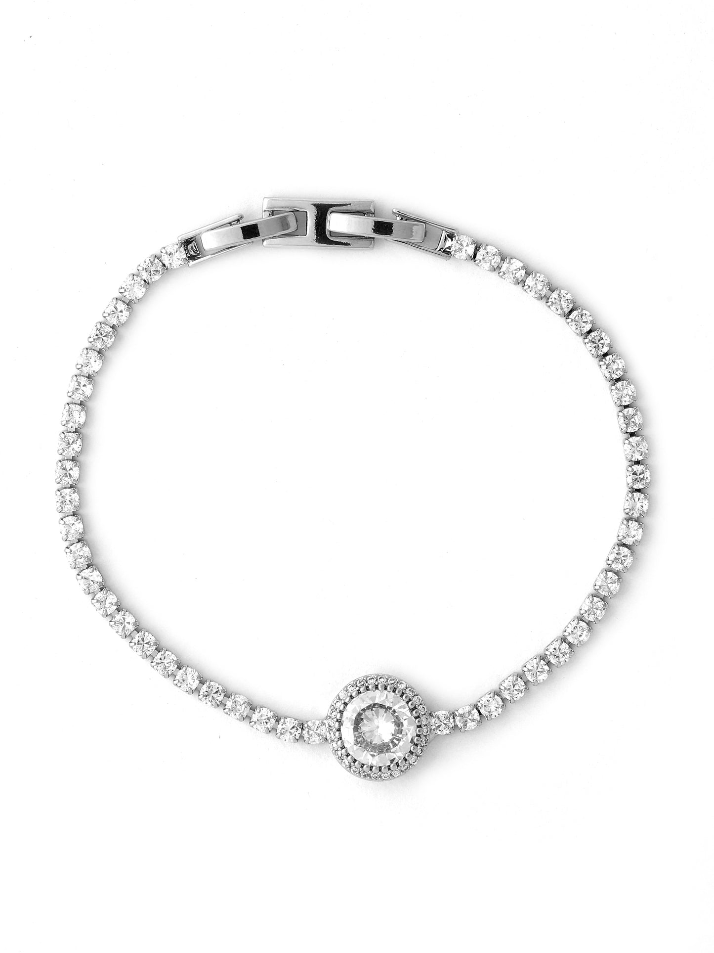 Round Diamond Tennis Bracelet