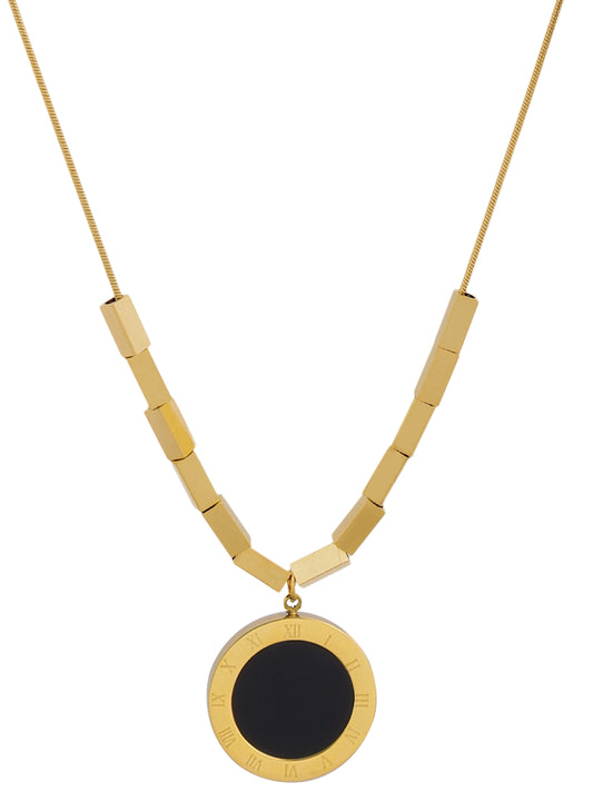 Black Onyx Pendant Necklace