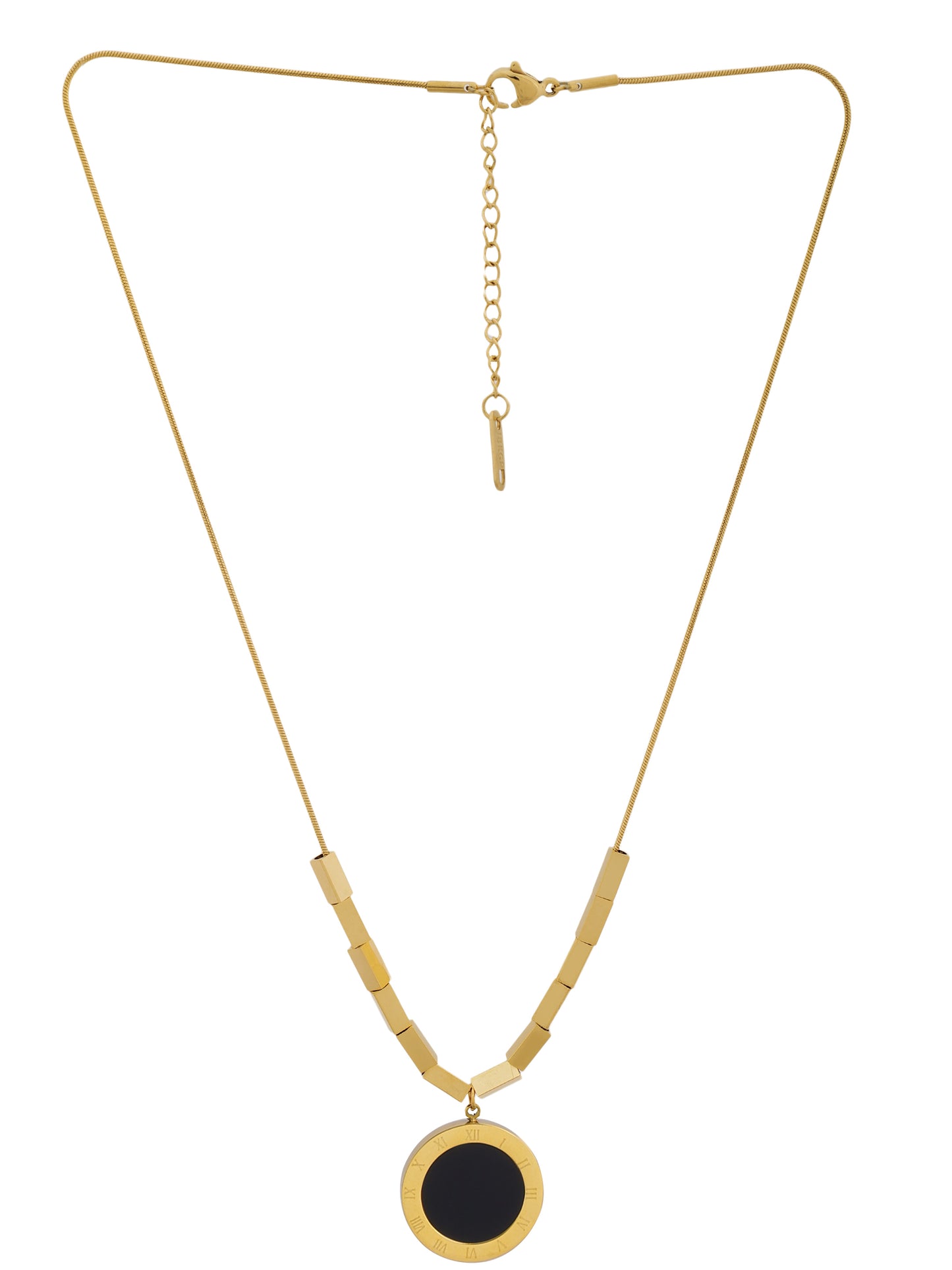 Black Onyx Pendant Necklace
