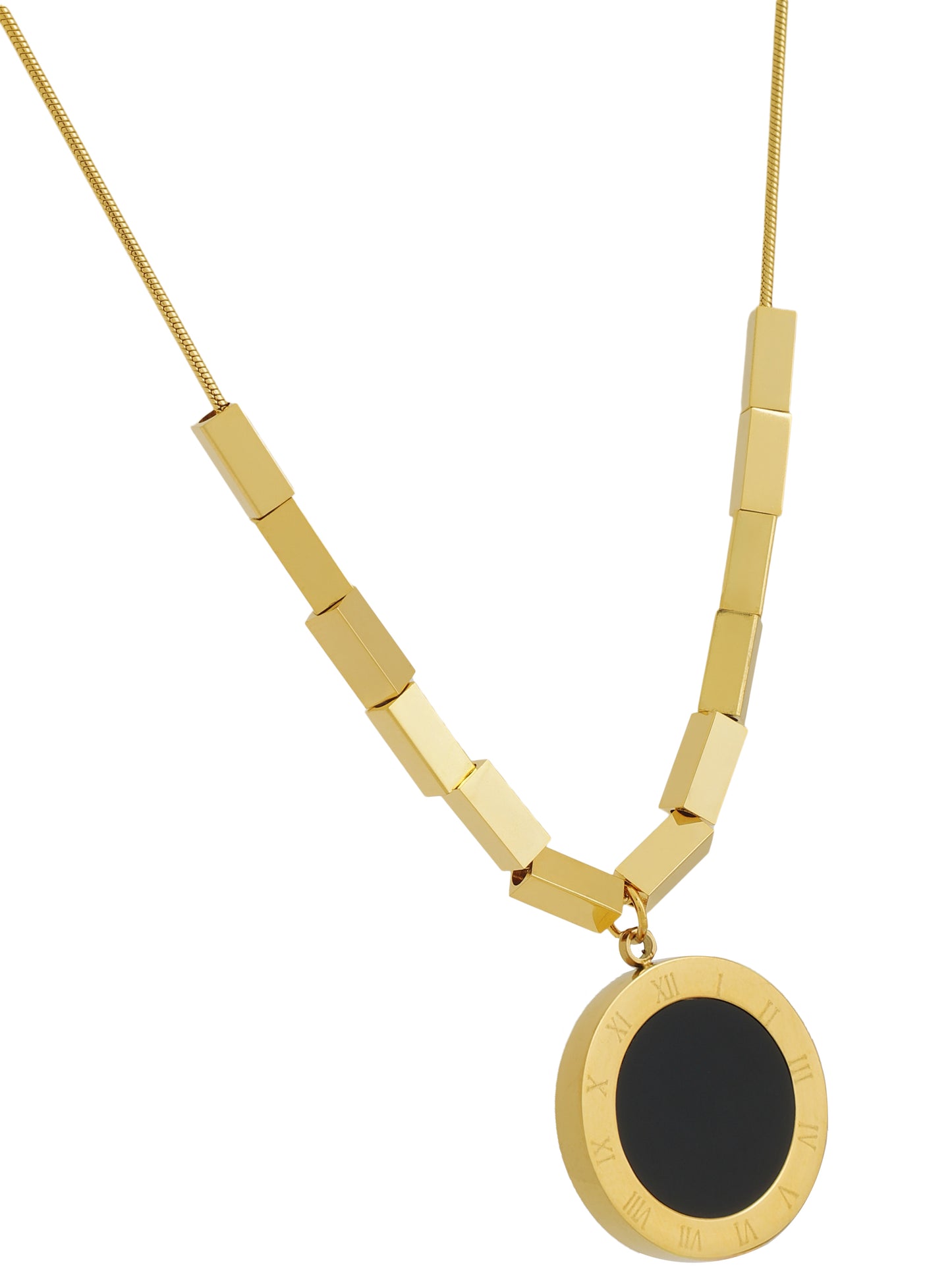 Black Onyx Pendant Necklace