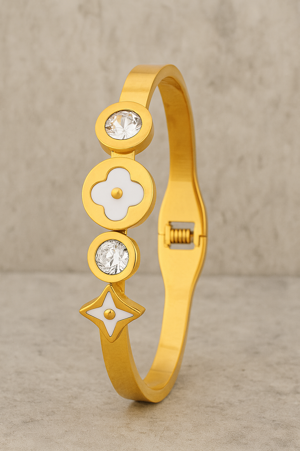 Petite Blossom Gold Plated Bracelet