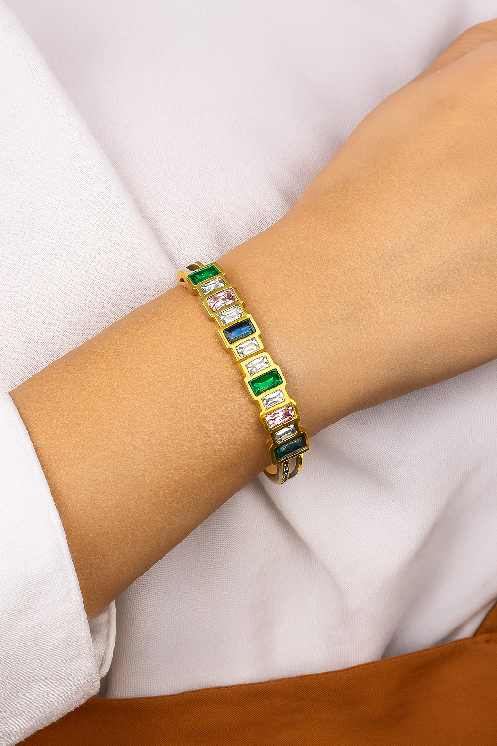 Spectrum Baguette Bracelet