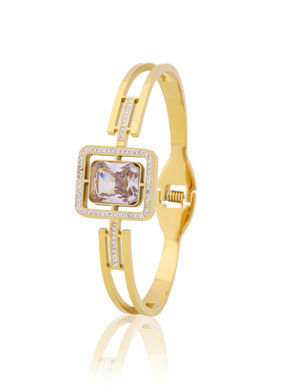 Modern Square Centerpiece Bracelet