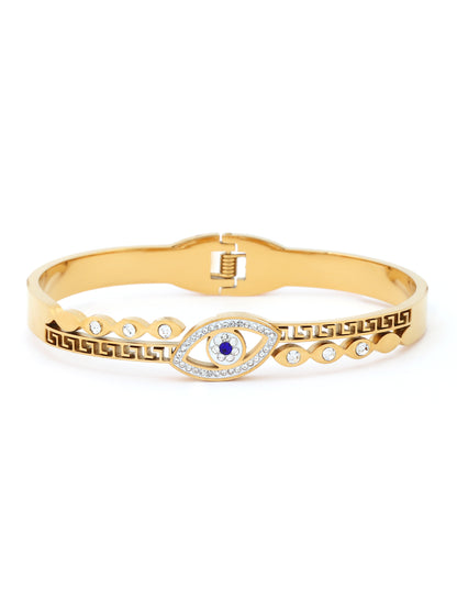 Lucky Eye Gold Cuff