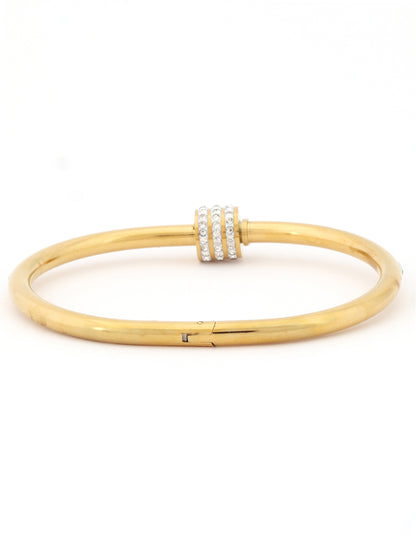 Radiant Crystal Bar Slider Bracelet
