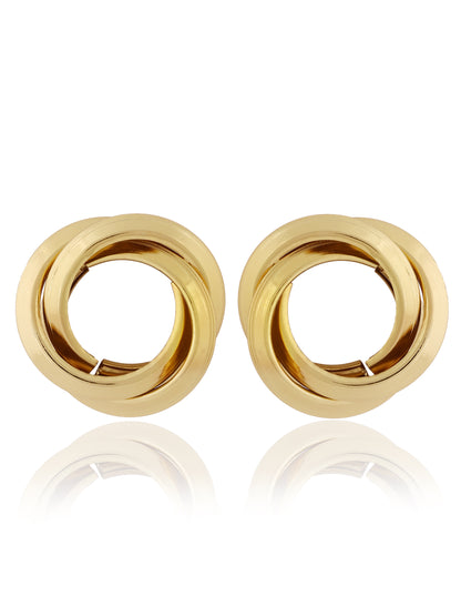 Twisted Circle Earrings