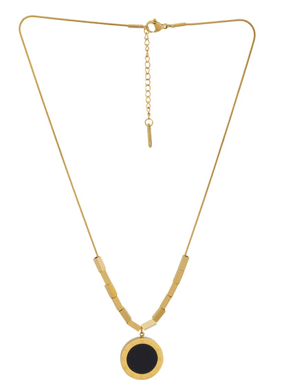 Black Onyx Pendant Necklace