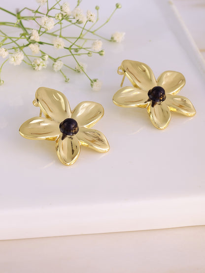 Floral Motif Earrings