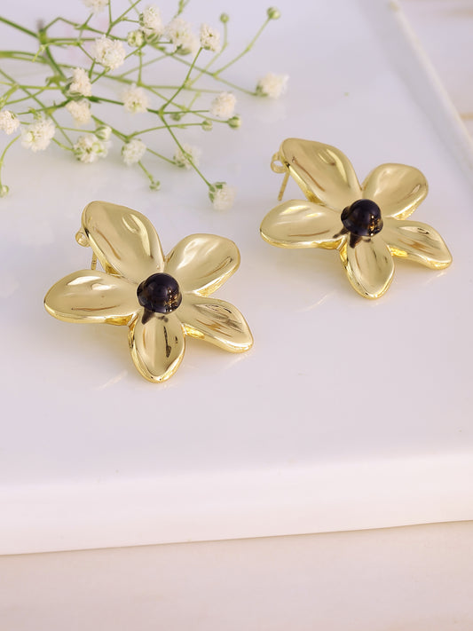 Floral Motif Earrings