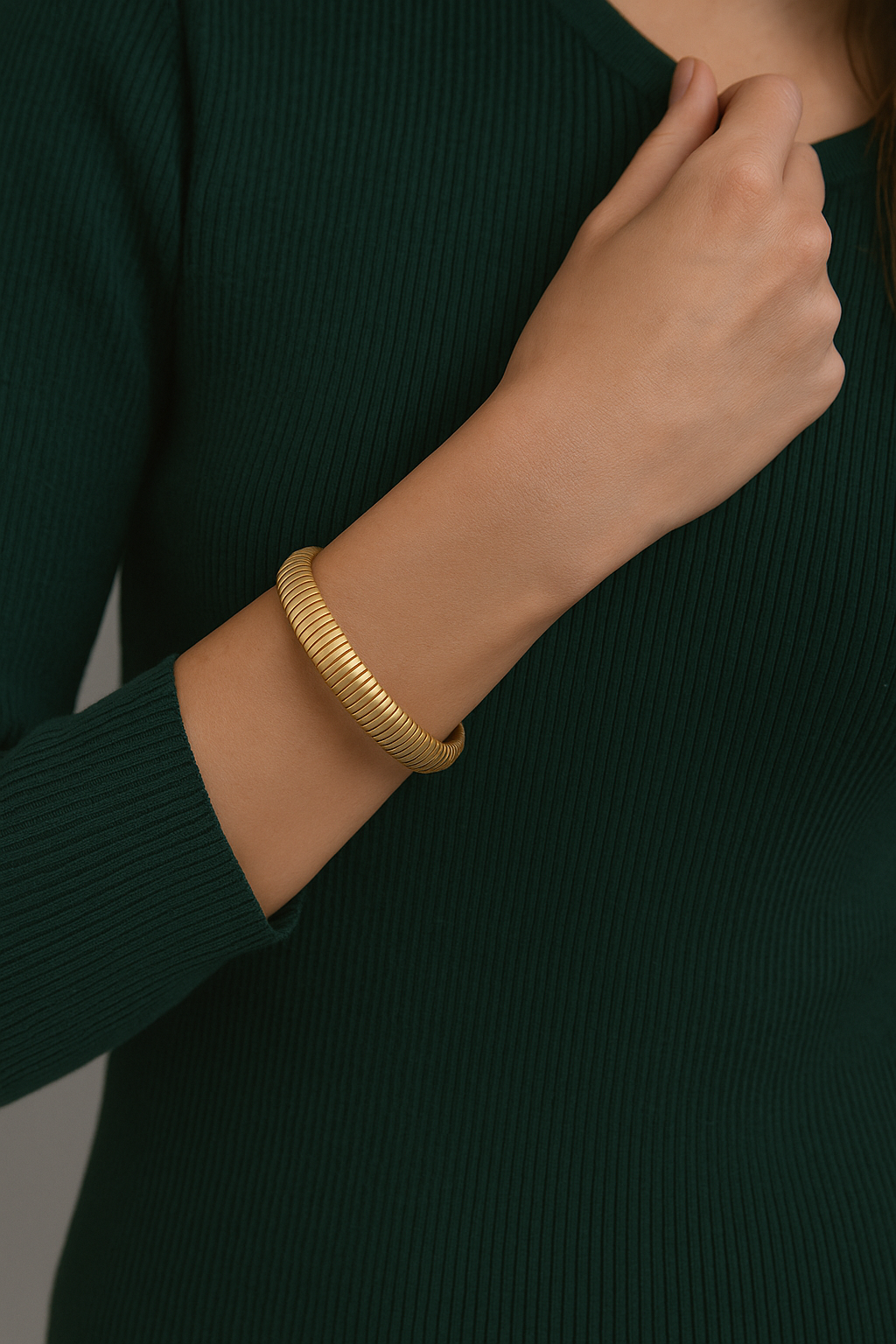 Golden Halo Bangle