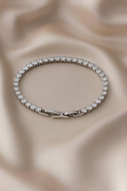 Luxe Round Tennis Bracelet