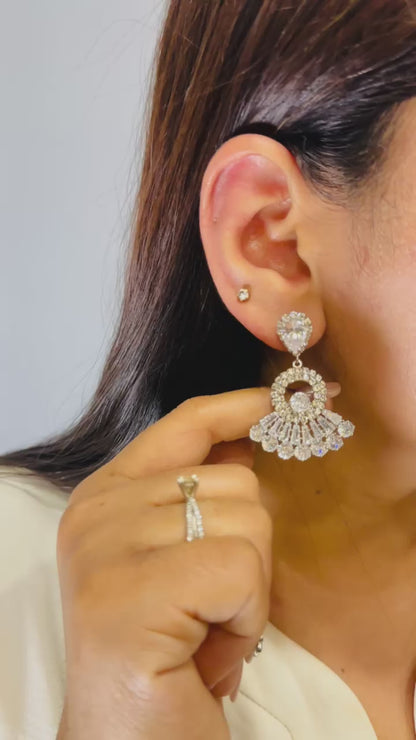 Glamorous Party Drop Earrings